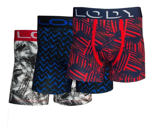 Pack X 2 Boxer Lody Estampados Surtidos