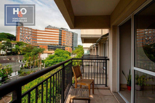 Imagem 1 de 16 de Cobertura Com 1 Dormitório, 110 M² - Venda Ou Aluguel - Jardim Leonor - São Paulo/sp - Co0087