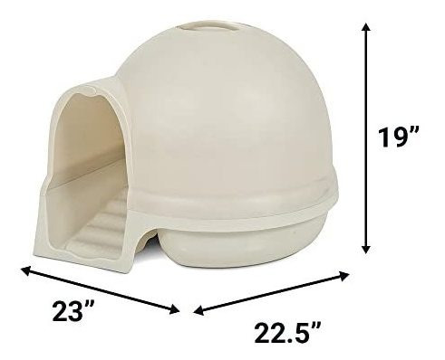 Arenero Para Gato Booda Petmate Cleanstep Dome
