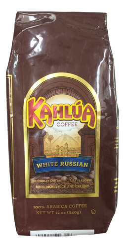 Café 100% Arábica Molido Y Tostado Kahlúa White Russian 340g