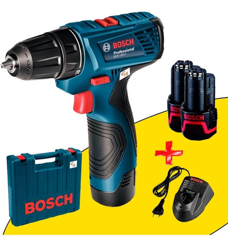 Taladro Percutor Atornillador Bosch 12v Inalambrico Pared 