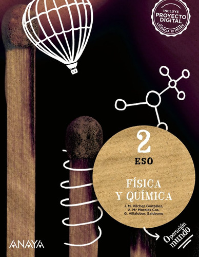 Libro Fisica Y Quimica 2âºeso Operacion Mundo 23 - Vilche...