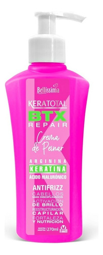 Crema De Peinar Keratotal Btx Repair Bellissima X270ml