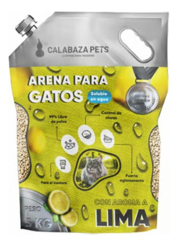 Arena Calabaza Lima 10 Kg