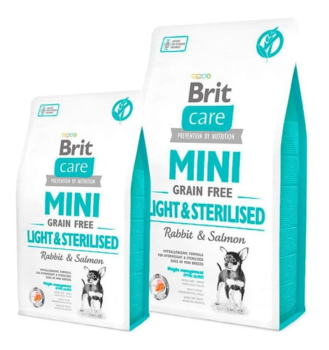 Brit Care Mini Grain Free Light & Sterilized 7 Kg
