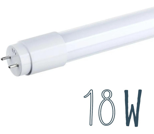 Tubo Luz Led T8 18w 120cm Alto Brillo Y Eficiencia Mas Led 