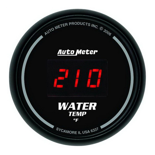 Auto Meter Sport Comp Digita Medidor Temperatura Agua