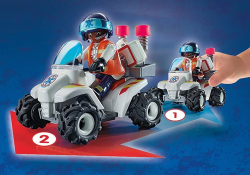 Playmobil 71091 Rescate Speed Quad