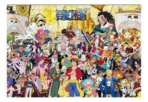 1000 Piezas De Juguetes De Rompecabezas De One-piece