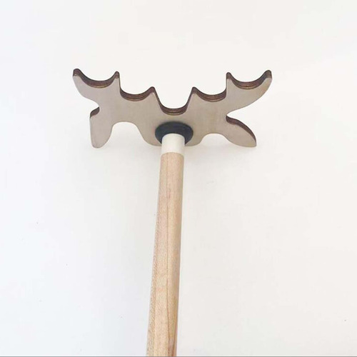 Snooker Pool Cue Rack Mesa De Ciervo De Madera 10x6.6cm