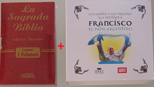 Oferta: Sagrada Biblia + Santos Inspiraron Al Papa Francisco