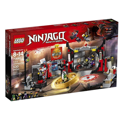 Lego Ninjago S.o.g. Sede 70640 Kit De Construcción (530 Piez