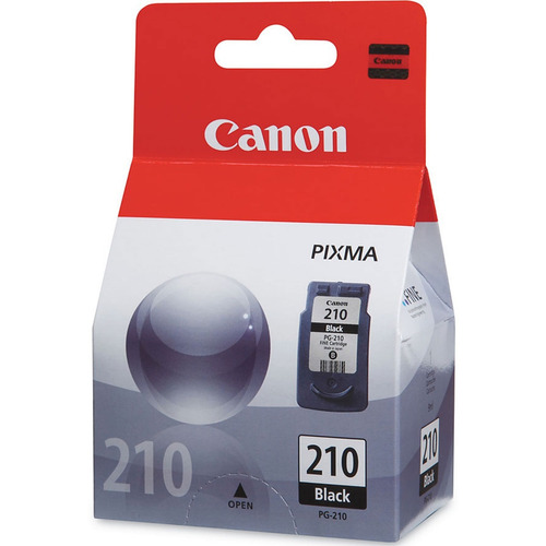 Cartucho Canon PG-210xl preto Ip2700 Ip2702 Mp230 Mx360