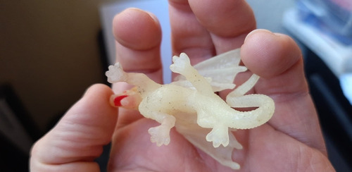 Vintage Glow Dragon Mini Figure 4 Cms (Usado)