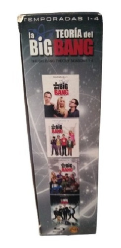 The Big Bang Theory Temporada 1-4 Nueva Blu-ray