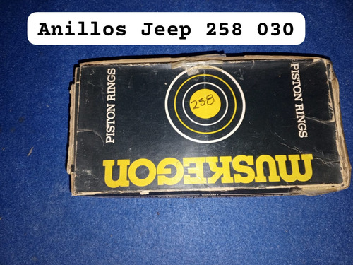 Anillos Jeep Motor 258 A 030