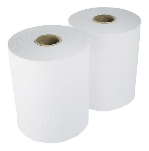 Pack 4 Rollos Bobinas Toalla Tissue 20cm X 200mts Blanca