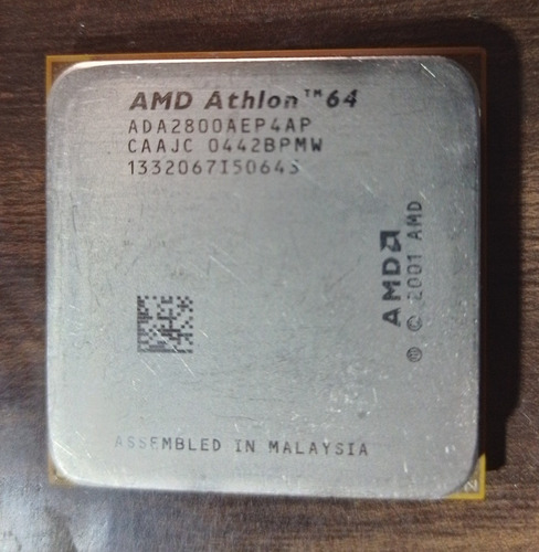 Procesador Amd Athlon 64 2800+ 1.8 Ghz Socket 754 Clawhammer (Usado)