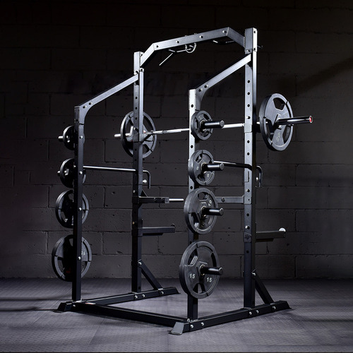 Jaula Half Rack Soporte Olímpico Multifunción - Mx-hr705