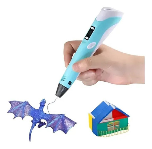 Lápiz 3d Impresora Dibujo + 10 Filamentos