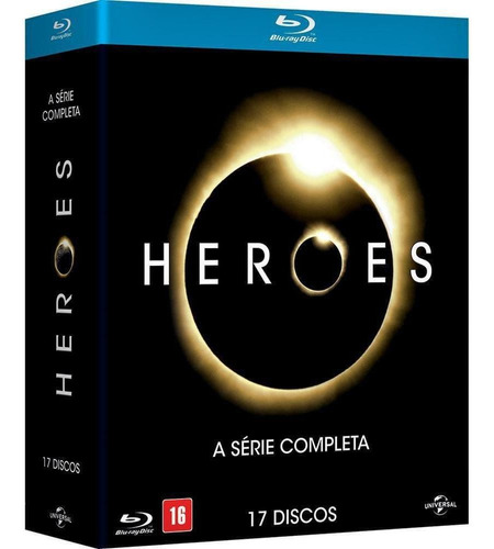 Blu-ray - Heroes - A Série Completa (17 Discos)