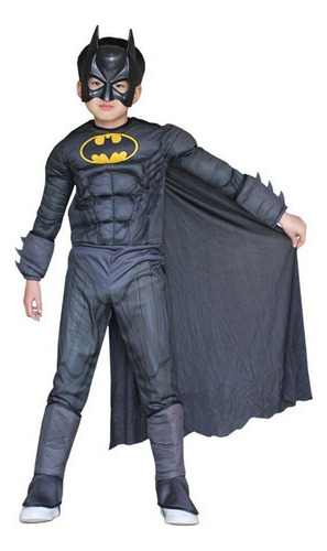 Disfraz De Cosplay De De Bruce Wayne Para Niños