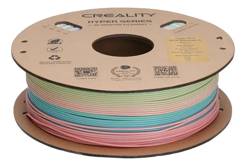 Filamento Hyper Pla Rainbow Spring Lake Creality 1 Kg 1.75Mm