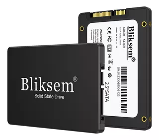 Disco Sólido Ssd Interno Bliksem Sata 3 Ssd Black 512gb