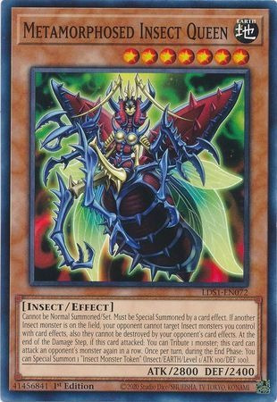 Yugioh! Metamorphosed Insect Queen - Lds1-en072 