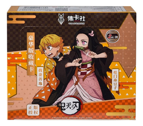 Demon Slayer Kny02-b01 Tarjetas Coleccionables, 30 Sobres