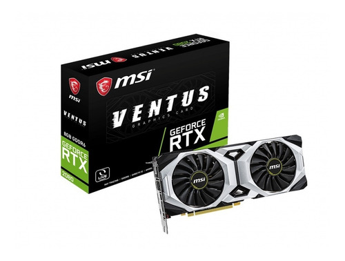 Tarjeta De Vídeo Msi Geforce Rtx 2080 8gb Ddr6 Ventus 