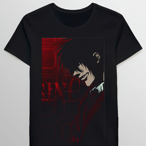 Remera Hellsing Alucard Snarl Search And Destroy 74361990