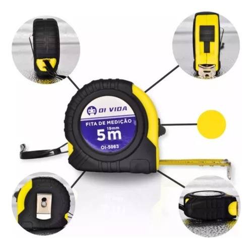 Kit 35 Trenas 5m E 3m Com Certificado De Calibracao