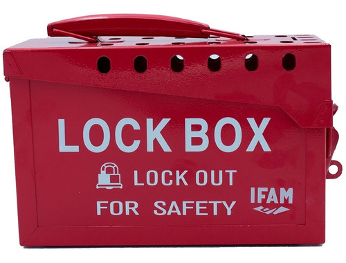 Caja De Bloqueo De Seguridad 12 Candados Ifam 090540 