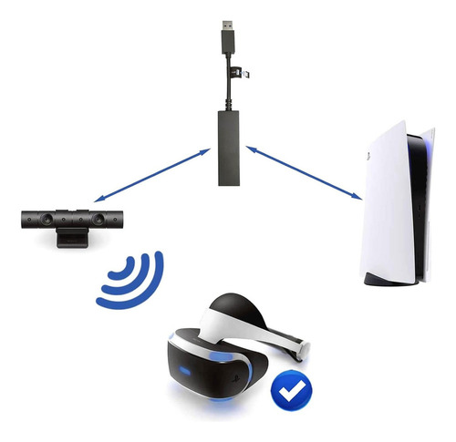. Cable Convertidor De Cámara Psvr Con Conexión Ps5 Vr
