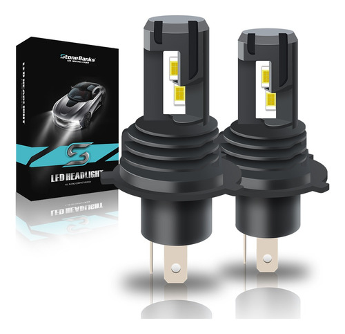 Kit De Faros Led H4 Luz Alta Y Baja 22000lm 6500k Csp