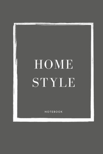 Libro: Home Style Notebook