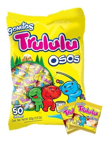 Gomitas Trululu Osos Piramidal - Caja X 50 Und/ Empaques