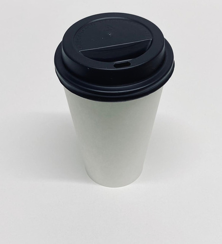 Vaso Polipapel Café 8oz (240cc) + Tapa Con Pico X 200 Unid.