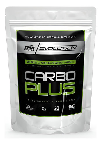 Suplemento en polvo Star Nutrition  Carbo Plus carbohidratos