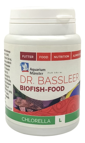 Ração Dr Bassleer Biofish Chlorella L 150g Previne Doenças