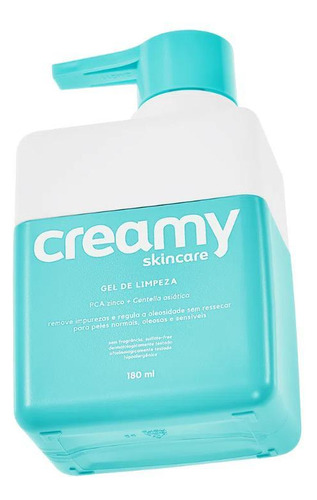 Gel De Limpeza Suave Antioleosidade - Creamy