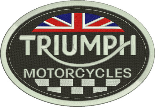 884 Triumph Motorcycles Parche Bordado
