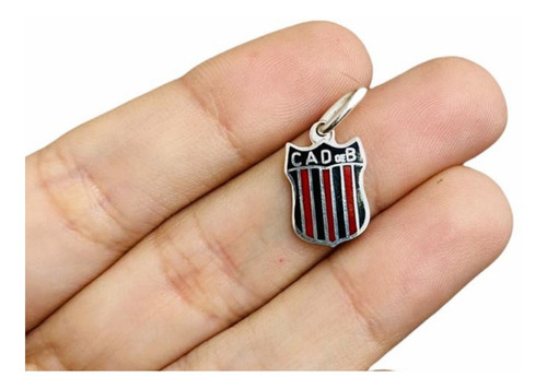 Dije Plata Escudo Defensores Belgrano Mediano Futbol Regalo