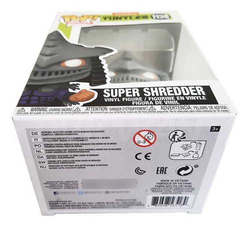 Funko Pop Movies Super Shredder 1138 Ninja Turtles Tortugas
