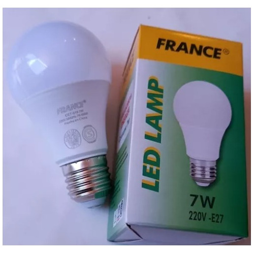 Lampara Bulbo Led France 7 W Luz Fría O Calida 220v