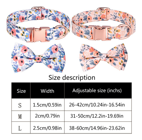 Collar Para Perro (l-bl) Con Hebilla De Seguridad Con Forma