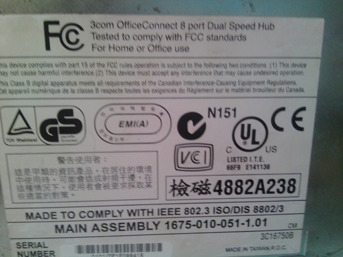 Imagen 8 de 10 de Officeconnect Dual Speed Hub 8