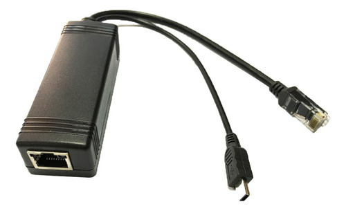 2x Adaptador Atual Driver Poe Conversor Sobre Ethernet 48v A