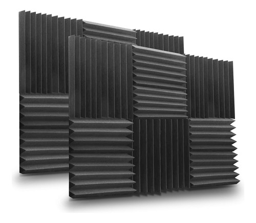 Pyle Productos De Amortiguacion De Sonido, Negro, 12.0'' X 1